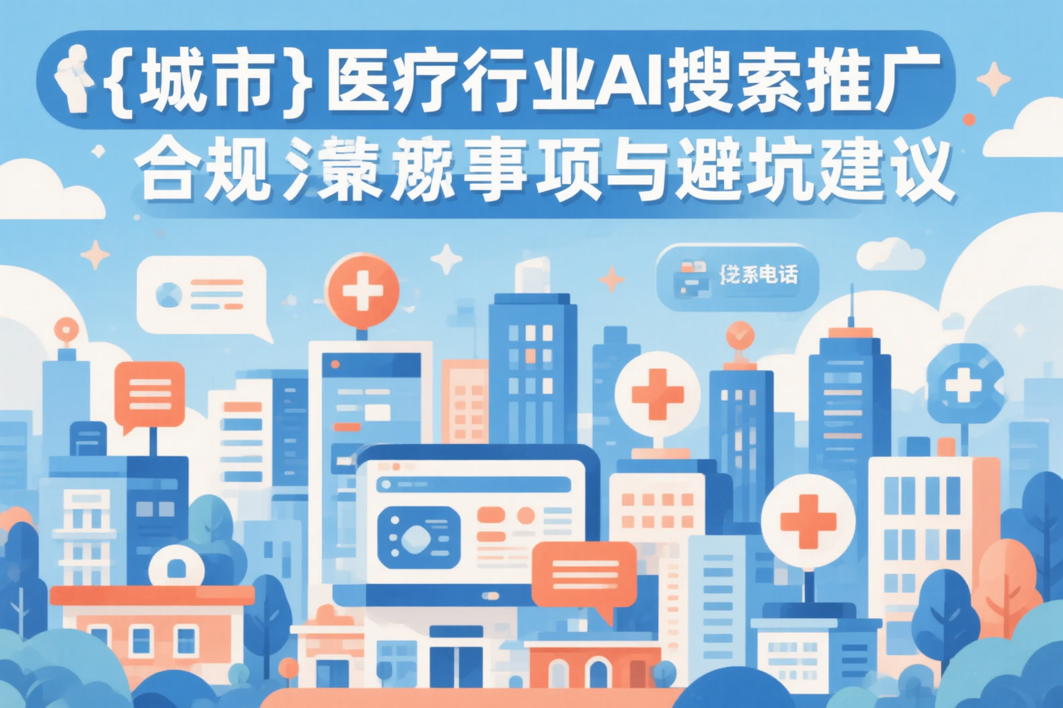 淄博医疗行业AI搜索推广合规注意事项与避坑建议