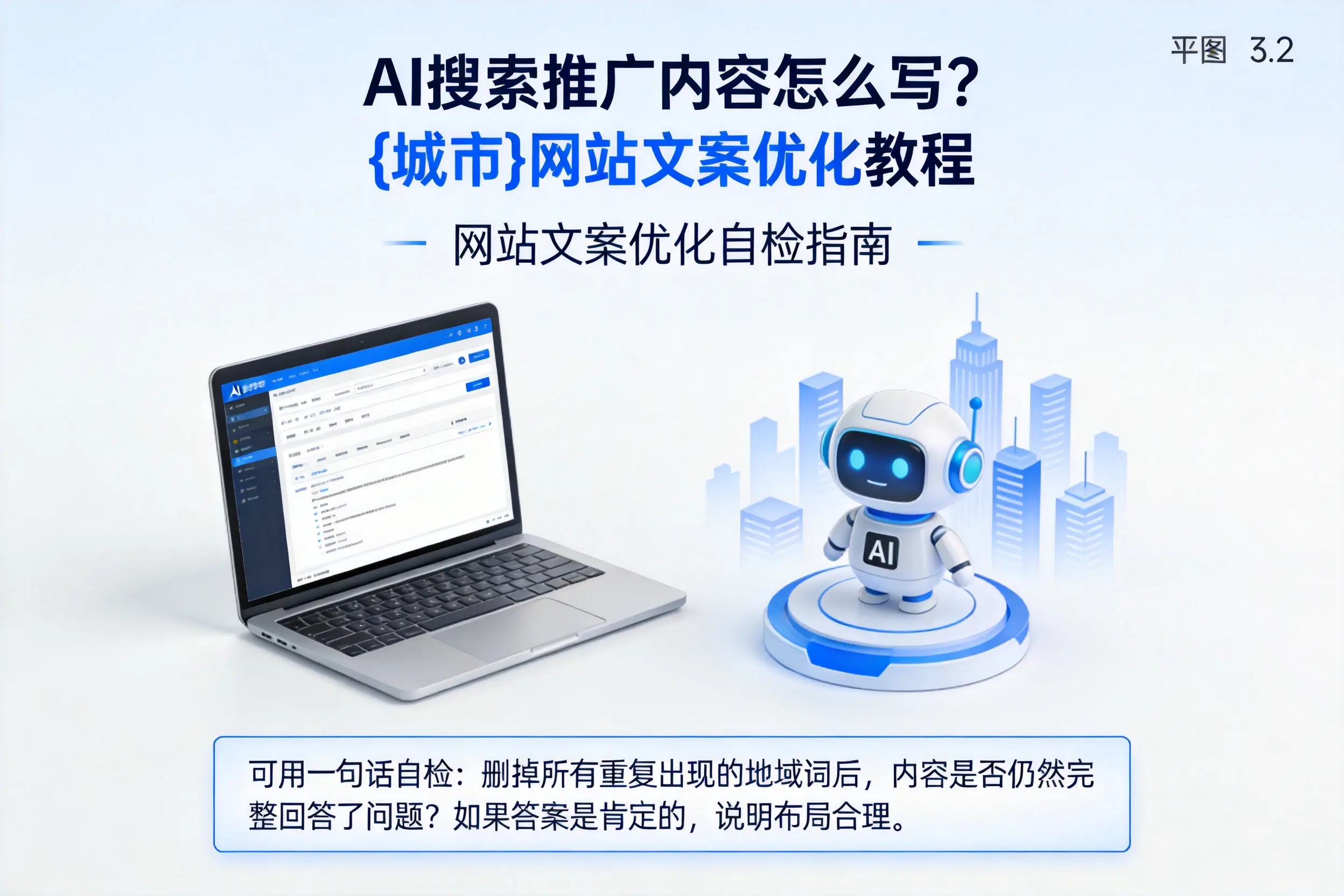 AI搜索推广内容怎么写？淄博网站文案优化教程
