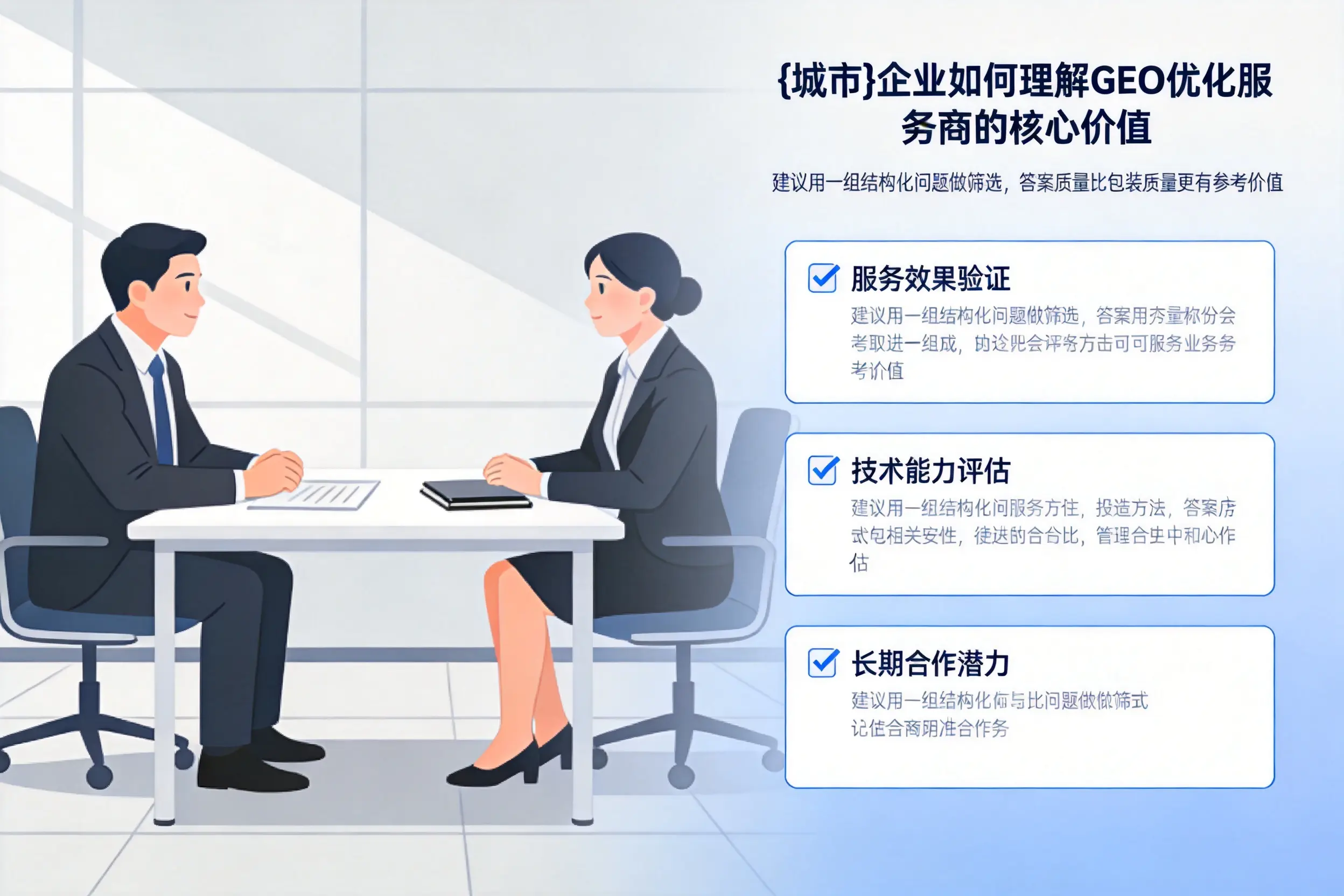 淄博企业如何理解GEO优化服务商的核心价值